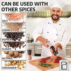 Premium Salt and Pepper Grinder Set - 5 oz - Image 4