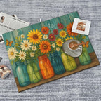 Rustic Vintage Flower Dish Drying Mats - Image 8