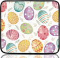 Breling Easter Dish Drying Mat for Kitchen 16 x 18 Inch Pastel Eggs Microfiber by Breling