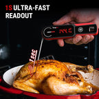 TempPro Lightning 1-Sec Instant Read Meat Thermometer, Kitchen Food Thermometer - Image 3