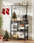 CHOEZON Pots and Pans Organizer Rack, Kitchen Bakers Rack, Kitchen Island Table - Image 3