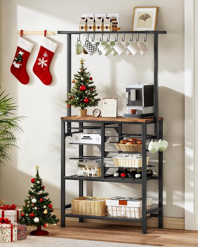CHOEZON Pots and Pans Organizer Rack, Kitchen Bakers Rack, Kitchen Island Table - Image 3