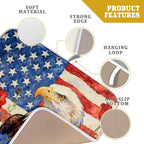 4th of July American Flag Eagle Dish Drying Mat - Image 4