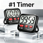 Antonki 2 Pack Digital Timer for Kids, Magnetic Countdown Kitchen Timers for - Image 2