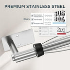 FORIOUS Paper Towel Holder Under Cabinet, Single Hand Operable - Image 9