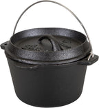 Stansport Pre-Seasoned Cast Iron Dutch Oven by Stansport