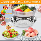 Colander Stainless Steel, 7 Piece Strainers and Colanders Set, Mesh Strainer - Image 5