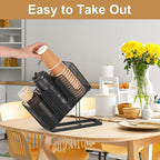 Paper Cup and Lid Holder with Straw Organizer - Image 4