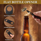 Remerry Bottle Openers Stainless Steel Flat Bottle Opener Bulk 3.4 x 1.3 Inches - Image 3