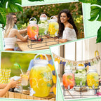 Tanlade 3 Pcs Plastic Drink Dispenser - Image 6