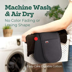 Grey Double Oven Mitt Kitchen Protection - Image 6