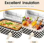 Corduroy Casserole Carrier, Insulated Lasagna Lugger - Image 4