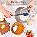 14in Extra Large Silicone Spatula: U-Taste 600ºF Heat Resistant Flexible - Image 4