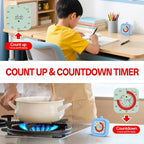 Digital Visual Timer for Kids 12hours Countdown countup Kitchen Timer Student - Image 3