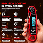 KIZEN Instant Read Meat Thermometer Digital - Image 2
