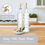 COOK WITH COLOR Glass Olive Oil Bottle Dispenser - Image 5
