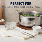 Zulay Kitchen Premium Stainless Steel Spider Skimmer 15.35” - Image 2