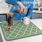 WISELIFE Dish Drying Mat Super Absorbent Drying Mat Large Dish Drying Mats - Image 7