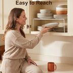 iPEGTOP Kitchen Cabinet Storage Shelf Rack - Image 8