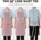 NLUS 2 Pack Cooking Aprons for Women - Image 5