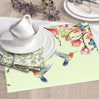 Bird Floral Flowers Dish Drying Mat - Image 7