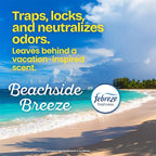 Glad Odorshield Small Drawstring Trash Bags, 4 Gal, Febreze Beachside Breeze - Image 3