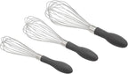 Amazon Basics Stainless Steel Wire Whisk Set by AmazonBasics
