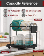 Sakugi 2-Tier Dish Drying Rack - Image 2