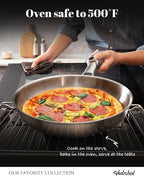 Stainless Steel Frying Pan 12 Inch - Image 5