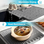 Foldable Silicone Dish Drying Mat - Image 4