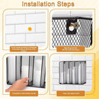 Wall Mount Portion Sauce Cup Lid Organizer 4 Compartments Iron Sauce Cup - Image 7