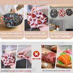5-Size Reusable Beeswax Bowl Covers - Image 6