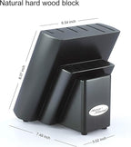 Marco Almond Knife Block Set, Knife Set Rainbow Color, 14 Piece Stainless Steel - Image 7