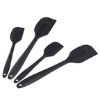 Amazon Basics Non-Stick Heat Resistant Silicone Spatula Set, Dishwasher Safe by AmazonBasics