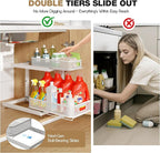 2-Pack Under Sink Storage Organizer - Image 3