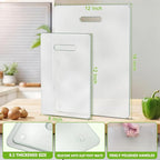 Tempered Glass Cutting Board for Kitchen, Plastic Free, Scratch Resistant - Image 6