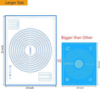 Silicone Baking Mat，Non Stick Rolling Dough - Image 4