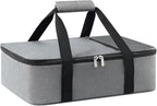 Insulated Casserole Carrier for Hot or Cold Food, Pie Carrier Bag Lunch Tote by MIAOJIE