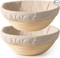 2 Pack Banneton Bread Proofing Baskets by BavifyBaking