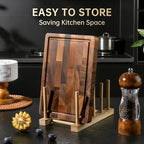 THETCHRY Walnut Wood Cutting Board - Image 6