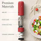 Ultrean Pepper Grinder, Rechargeable Salt and Pepper Grinder - Image 5