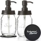 Mason Jar Soap and/or Lotion Dispenser by Industrial+Rewind