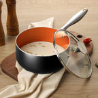 MICHELANGELO Nonstick 2 Quart Sauce Pan - Image 6