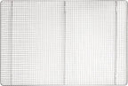 Winco Wire Sheet Pan Grate/Cooling Rack, Stainless Steel, Full Size by Winco
