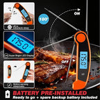 Meat Thermometer Digital Waterproof Instant Read Thermometer - Image 3