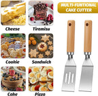 Patelai 2 Pack Small Spatula Mini Serving Brownie Spatula - Image 5