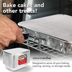 Stock Your Home Foil Pans with Lids - Image 6