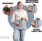 MEEMA Chef Waist Apron Cotton Fabric |Washable & Breathable Waitress & Server - Image 5