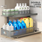 2 Pack 21IN-Depth Under Sink Organizer - Image 4