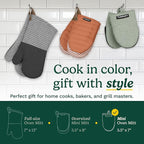 Cuisinart Mini Oven Mitts – 5.5” x 7” Heat-Resistant Kitchen Mitts - Image 6